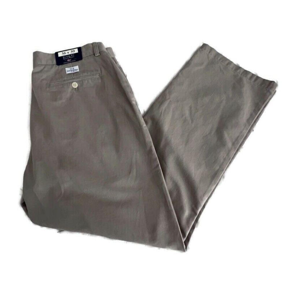 Vineyard Vines Pants Mens 36/30 Chinos Classic Fit Club Pant Khaki